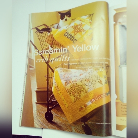 Vintage American Patchwork & Quilting Magazine October 2006 - Picture 4 of 6